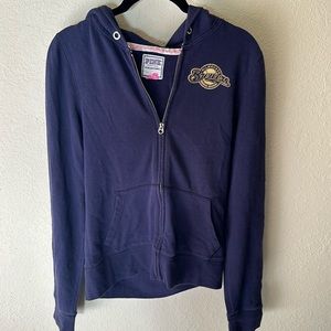 PINK Victoria’s Secret Brewers Baseball Zip-Up